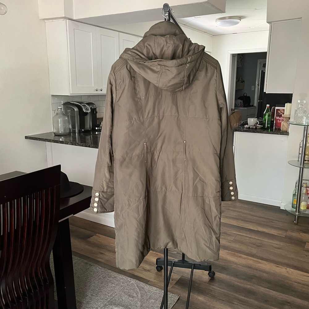 New York & Company - Hooded Puff Coat (Size: Large)